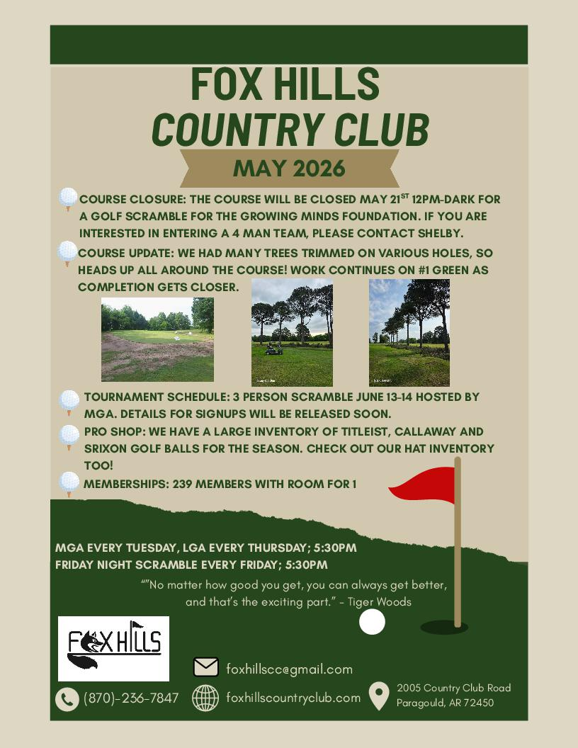 May Newsletter