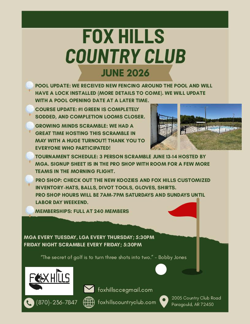 June Newsletter